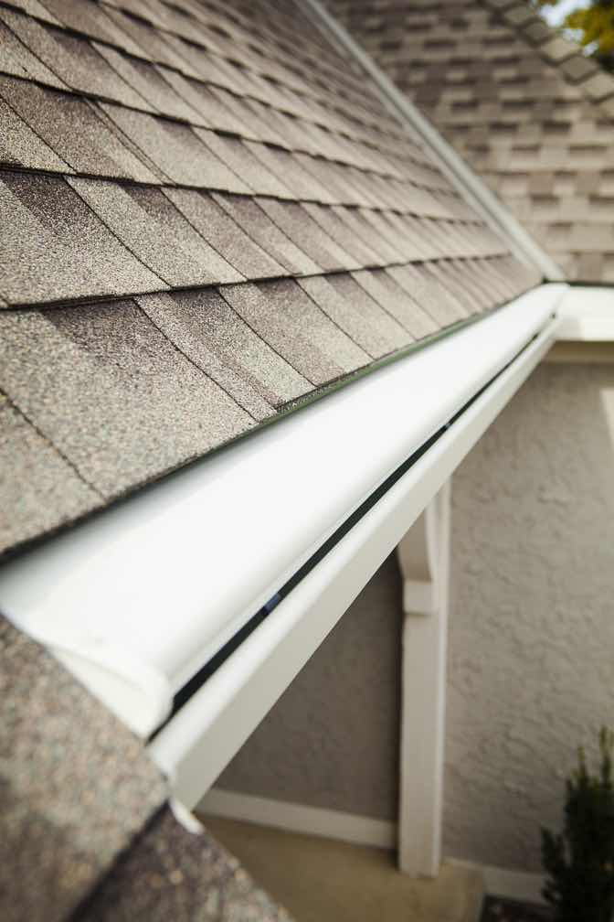 Portfolio K Guard Midwest Advanced Leaf Free Gutter System