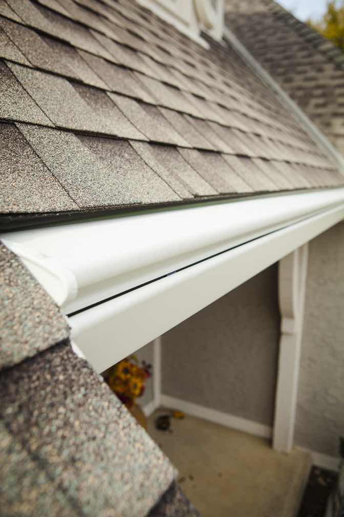 Portfolio KGuard Midwest Advanced LeafFree Gutter System