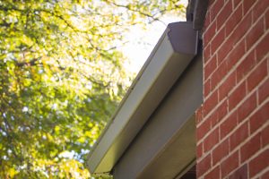 Close Up of Gutter System Material | K-Guard St. Louis
